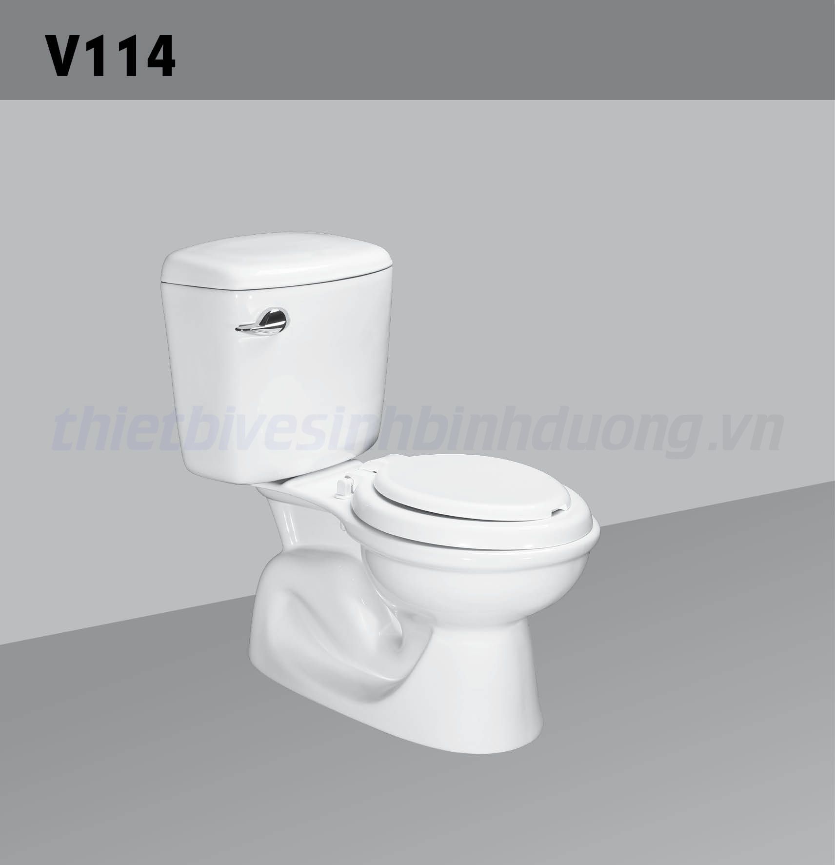Bồn cầu sứ Hảo Cảnh HC V114